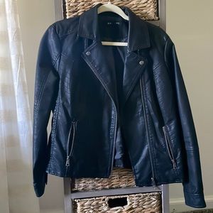Faux leather Moto Jacket